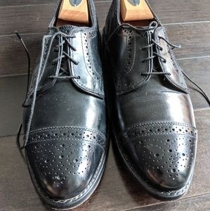 Allen Edmonds Sanford Oxford Black with captoe